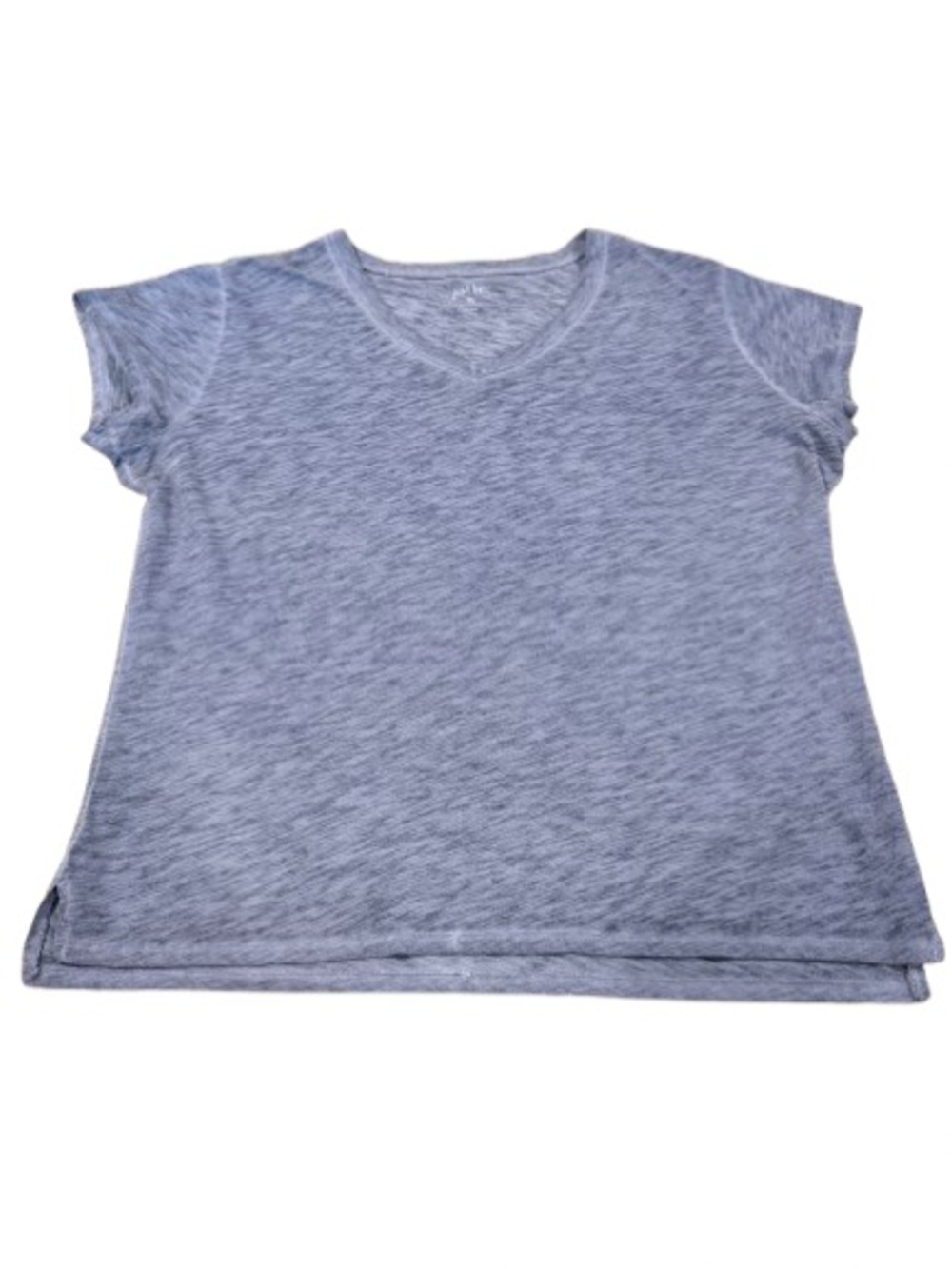 just be Women’s Lightweight Blue V-Neck Short Sleeve Tee Size Extra Large